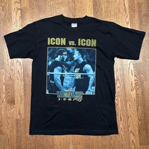 Vintage Y2K WWF WWE Wrestlemania X8 18 Rock Hollywood Hulk Hogan T Shirt Mens XL